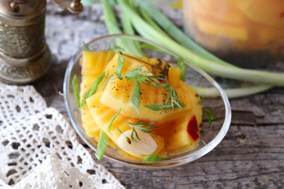 Как вкусно заквасить тыкву