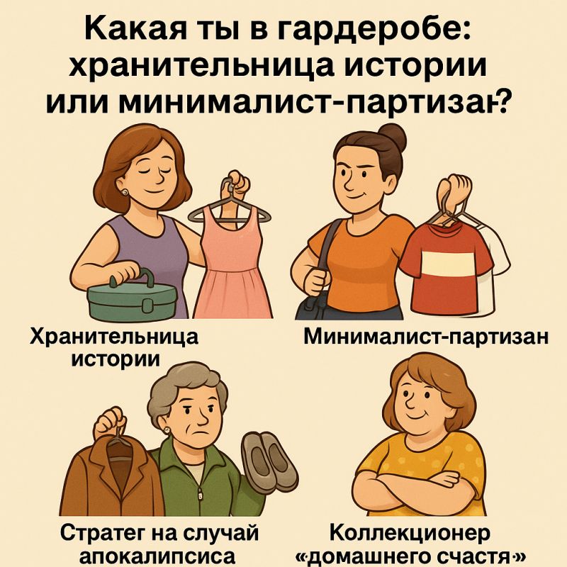 Определи свой стиль: историк моды или минималист в гардеробе?