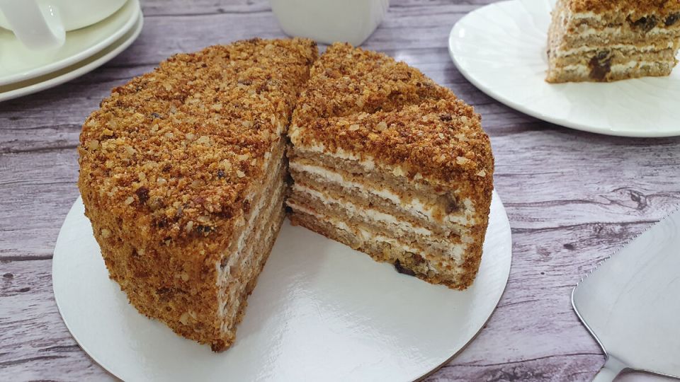 ПП торт с тыквой и творожным кремом: легко и вкусно