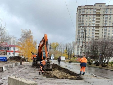Олег Денисов: В районе улицы Ново-Казанской начали строительство магистрального водопровода