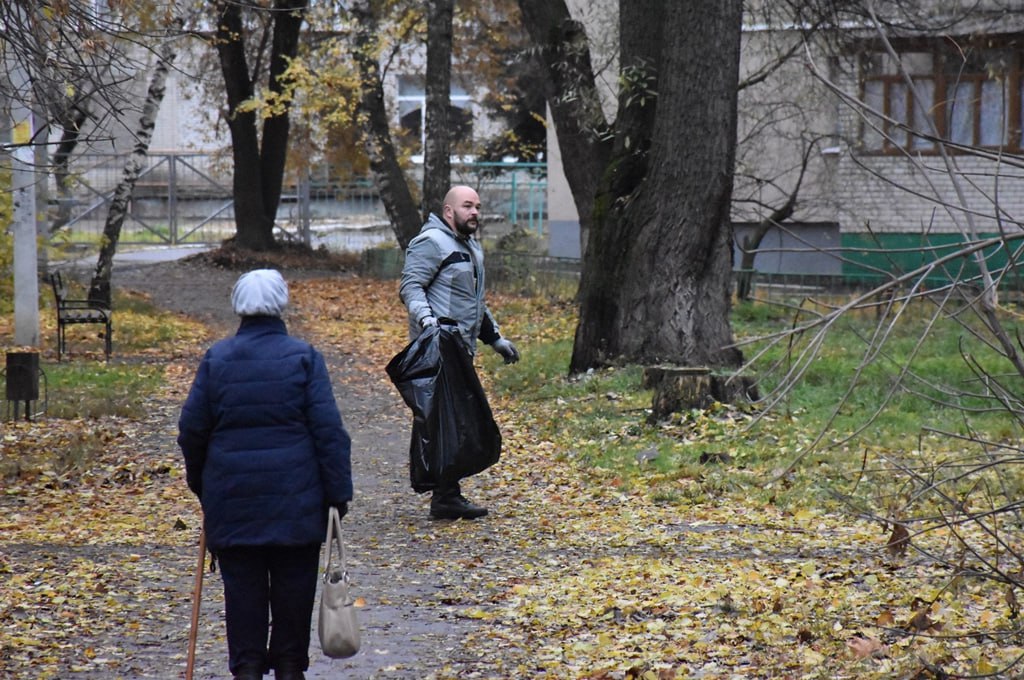 Олег Денисов: Утро началось с обхода Ленинского района Олег Денисов: Утро началось с обхода Ленинского района