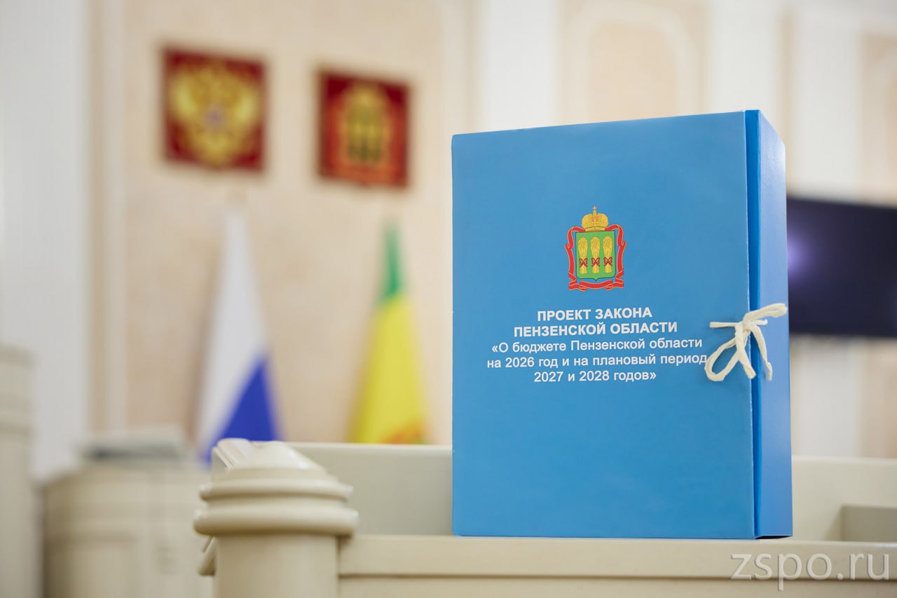 Вадим Супиков: Проект закона о бюджете Пензенской области внесен в Законодательное Собрание Вадим Супиков: Проект закона о бюджете Пензенской области внесен в Законодательное Собрание