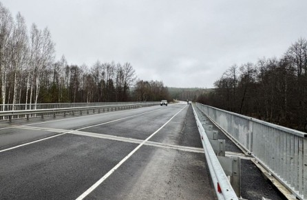 В Никольском районе введен в эксплуатацию отремонтированный мост через реку Айва рядом с селом Тюнярь