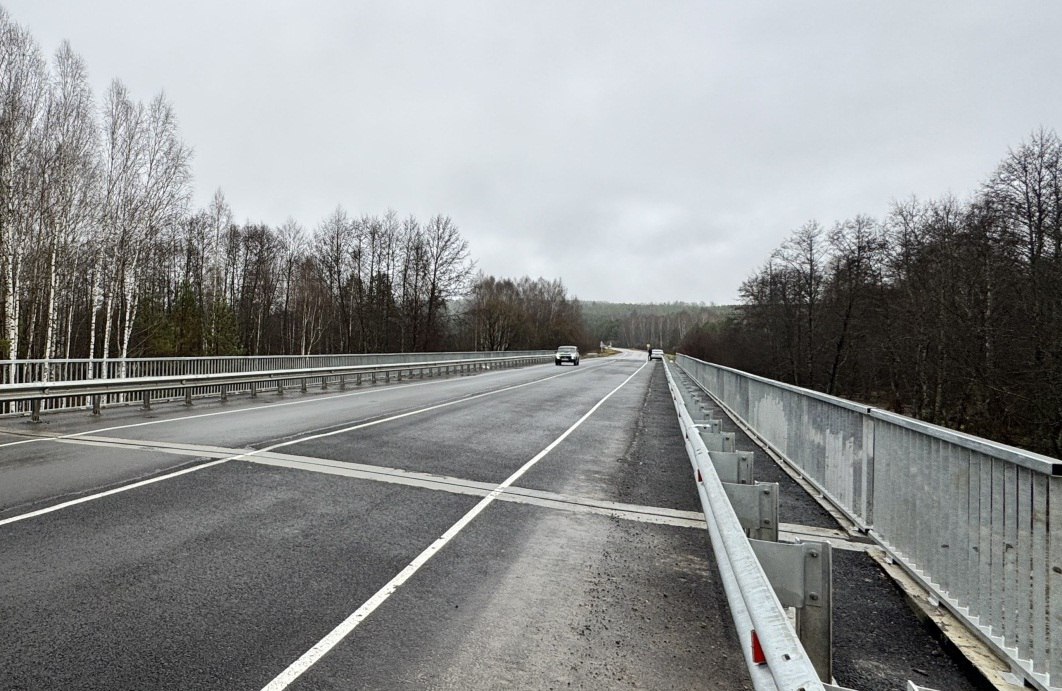 В Никольском районе введен в эксплуатацию отремонтированный мост через реку Айва рядом с селом Тюнярь