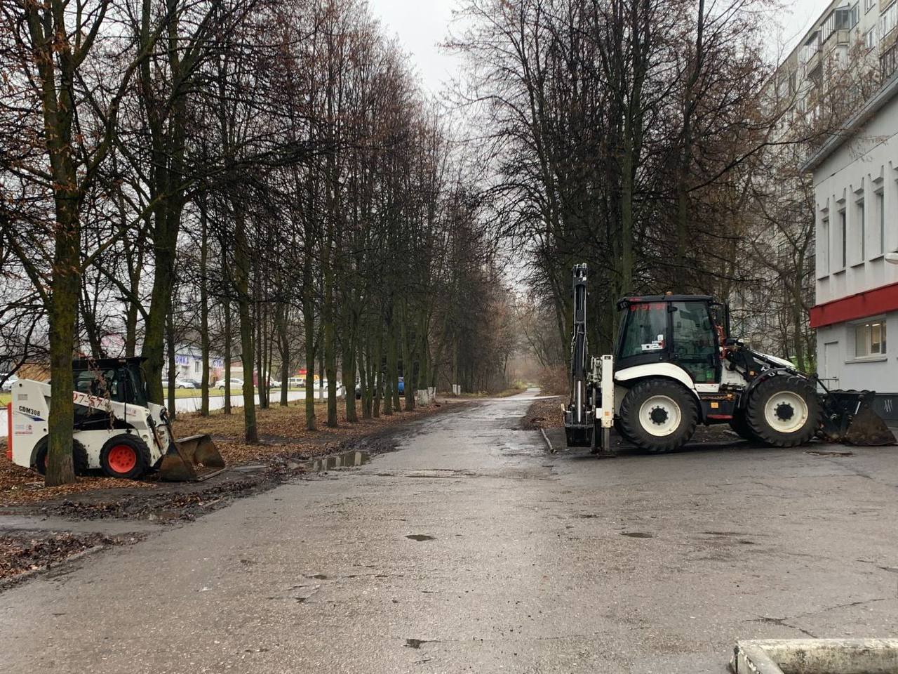 Олег Денисов: Утром с коллегами провели объезд Октябрьского района Олег Денисов: Утром с коллегами провели объезд Октябрьского района