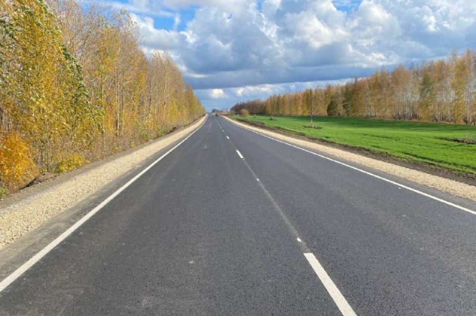 Отремонтирован 5-ти километровый участок автодороги Беково – Варварино – Тамала