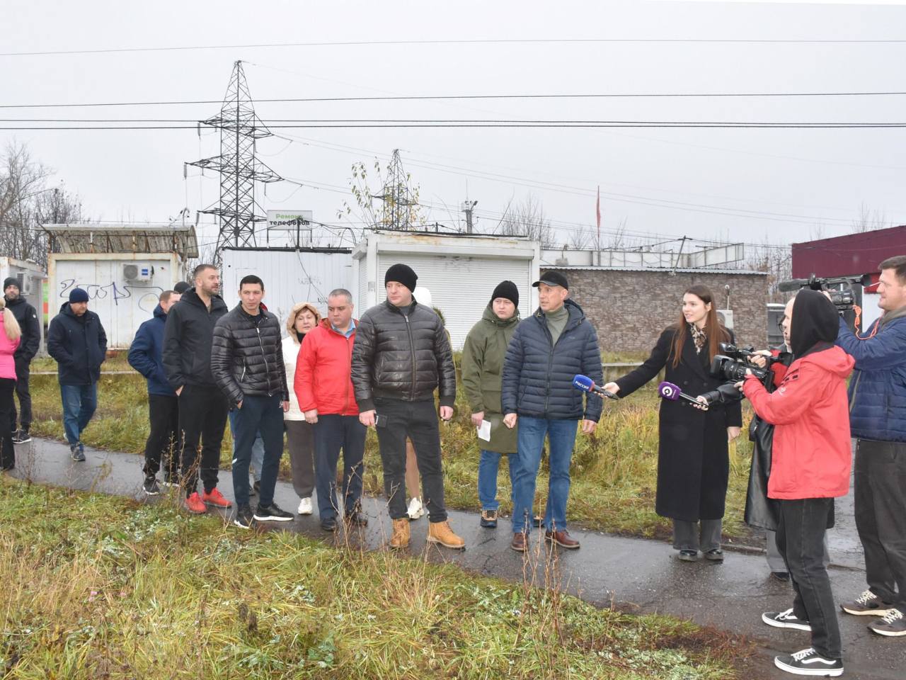 Олег Денисов: Утром с коллегами провели объезд Октябрьского района Олег Денисов: Утром с коллегами провели объезд Октябрьского района