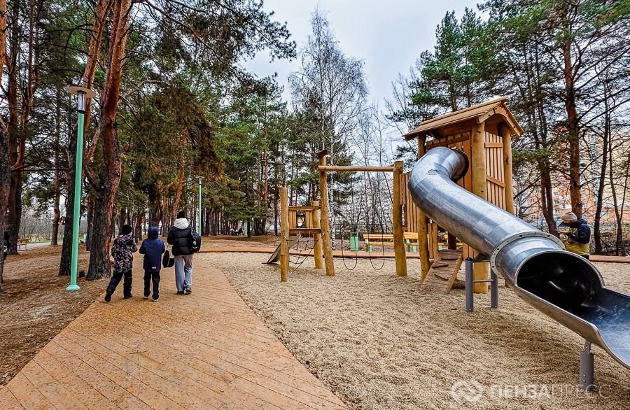 Как преображается сквер «Семейный» в Пензе