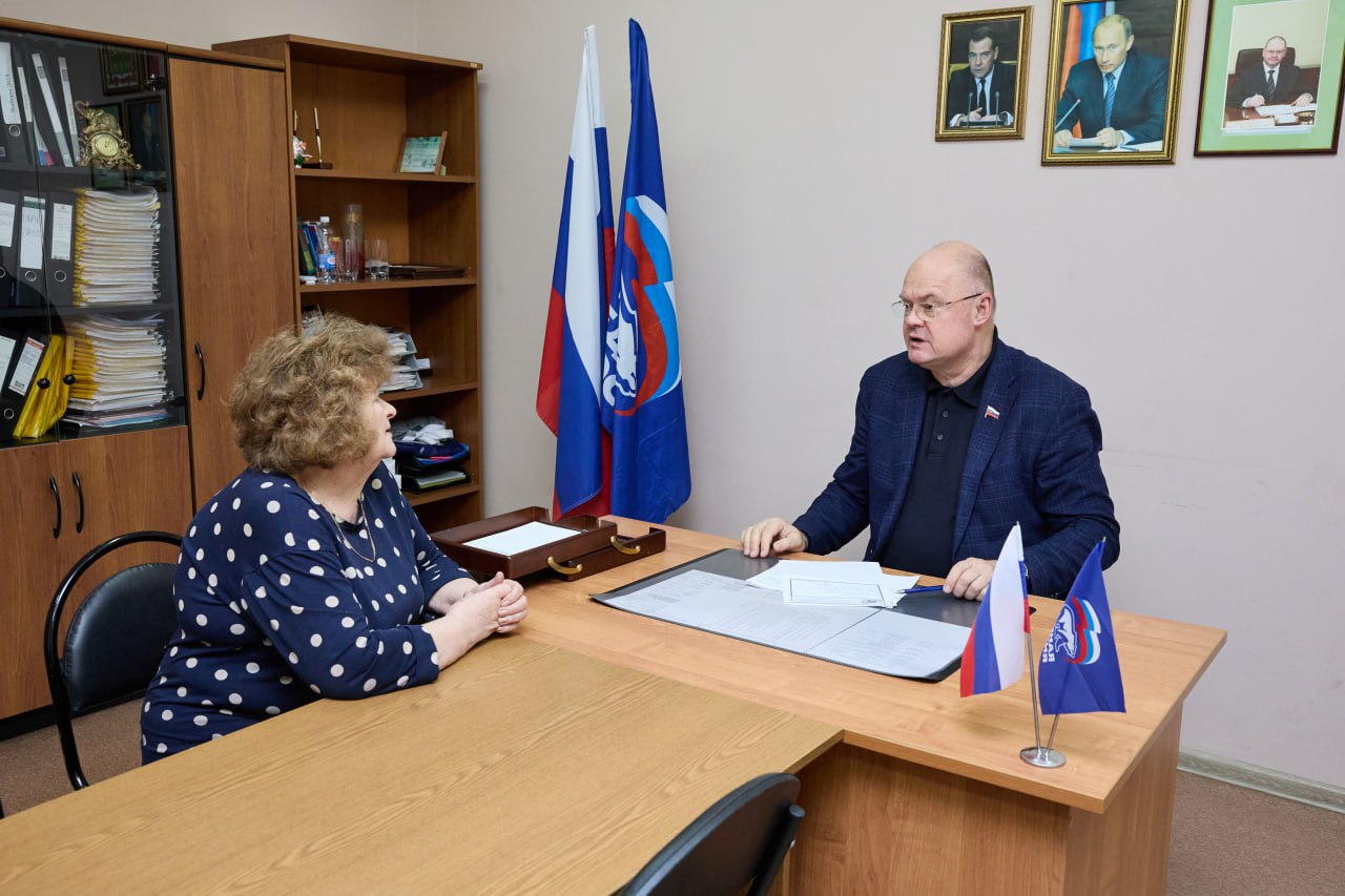 Вадим Супиков провел личный прием граждан