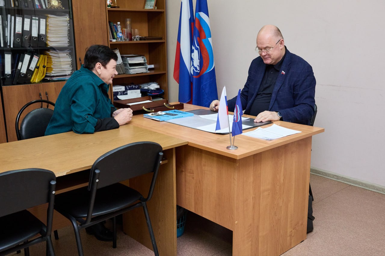 Вадим Супиков провел личный прием граждан Вадим Супиков провел личный прием граждан