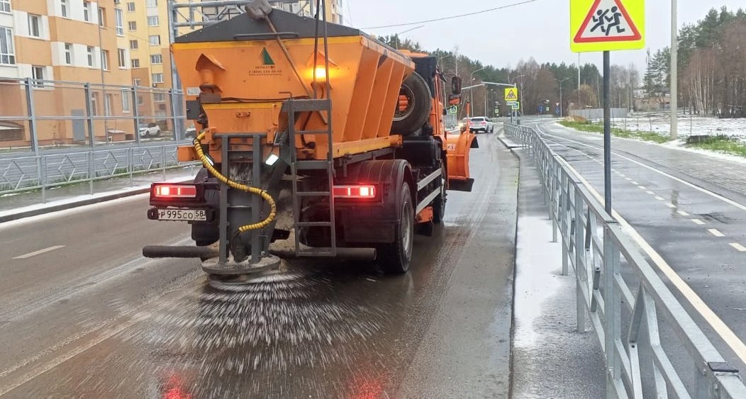 Сегодня в Пензе выпал снег! Сегодня в Пензе выпал снег!