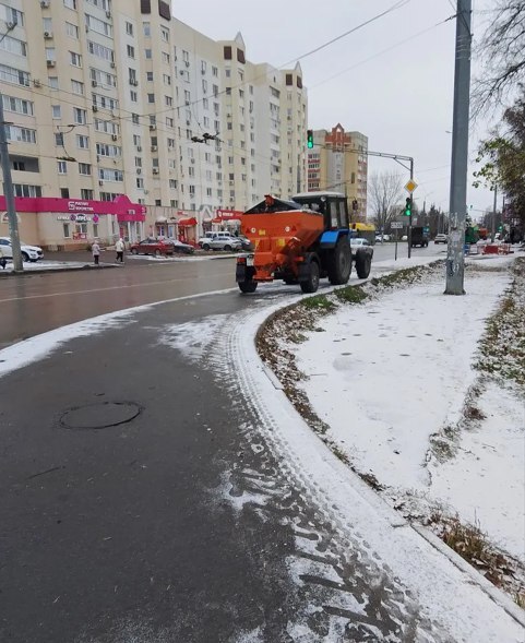 Сегодня в Пензе выпал снег! Сегодня в Пензе выпал снег!