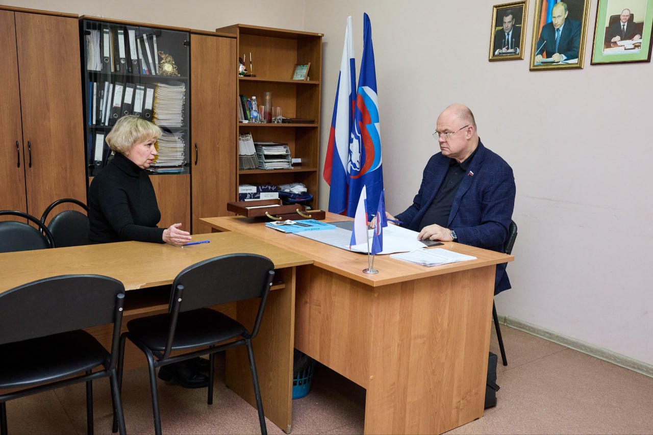 Вадим Супиков провел личный прием граждан Вадим Супиков провел личный прием граждан