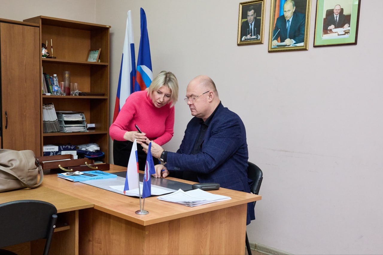 Вадим Супиков провел личный прием граждан Вадим Супиков провел личный прием граждан