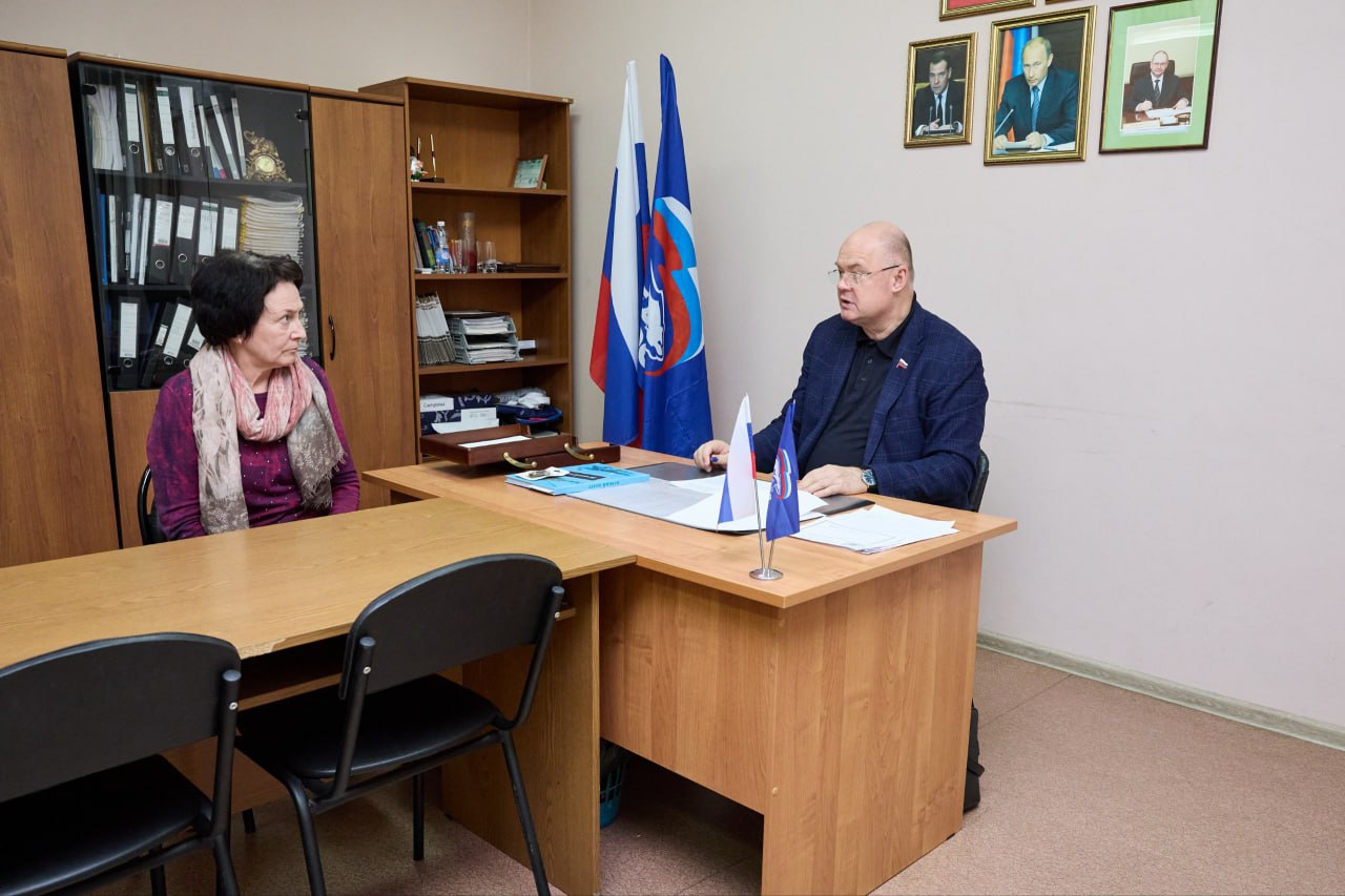 Вадим Супиков провел личный прием граждан Вадим Супиков провел личный прием граждан