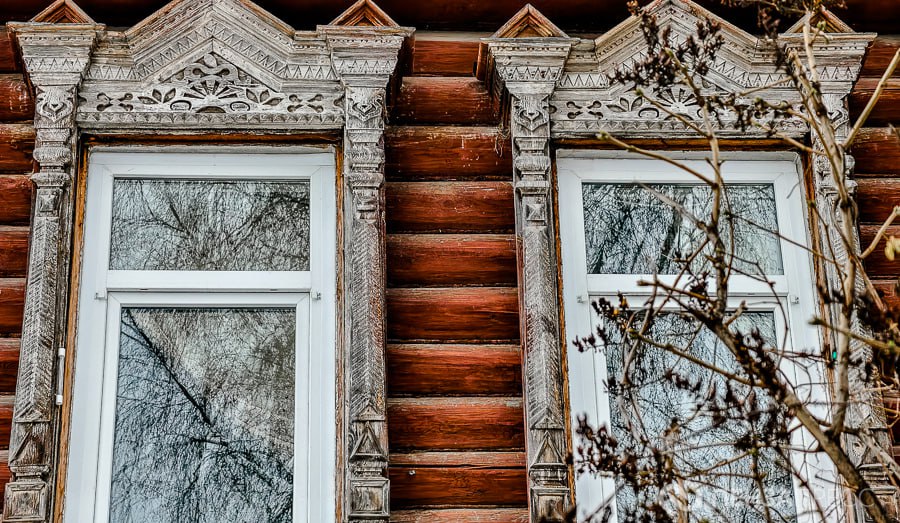 Прогулка по улице Ключевского поздней осенью Прогулка по улице Ключевского поздней осенью