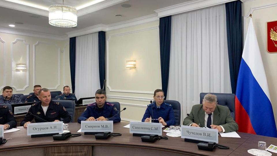 Сотрудник следственного управления принял участие в совместном заседании межведомственной комиссии при Правительстве Пензенской области и штаба народных дружин