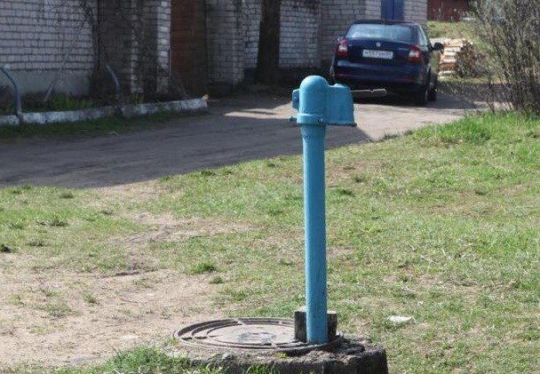 На улице Активной, 9 заменили водоразборную колонку