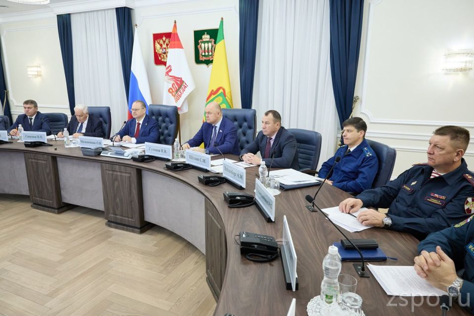 Спикер Заксобрания Вадим Супиков принял участие в заседании Антинаркотической комиссии Пензенской области