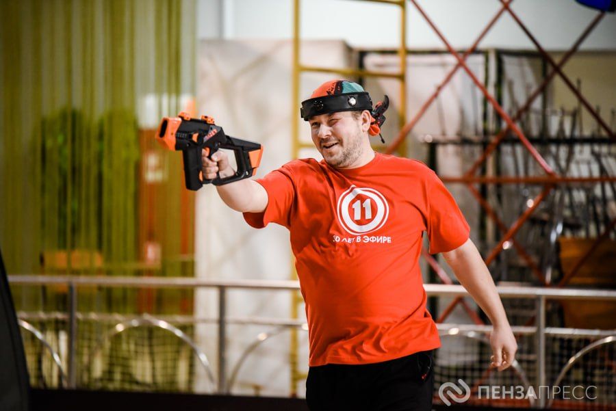 В Пензе прошел турнир по лазертагу, посвященный 30-летию ТРК «Наш дом» и «11 канала»