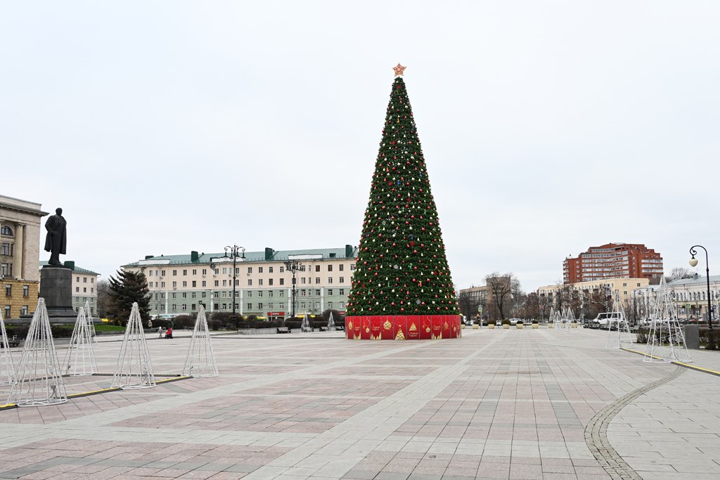 Олег Денисов: Главная ёлка города готова