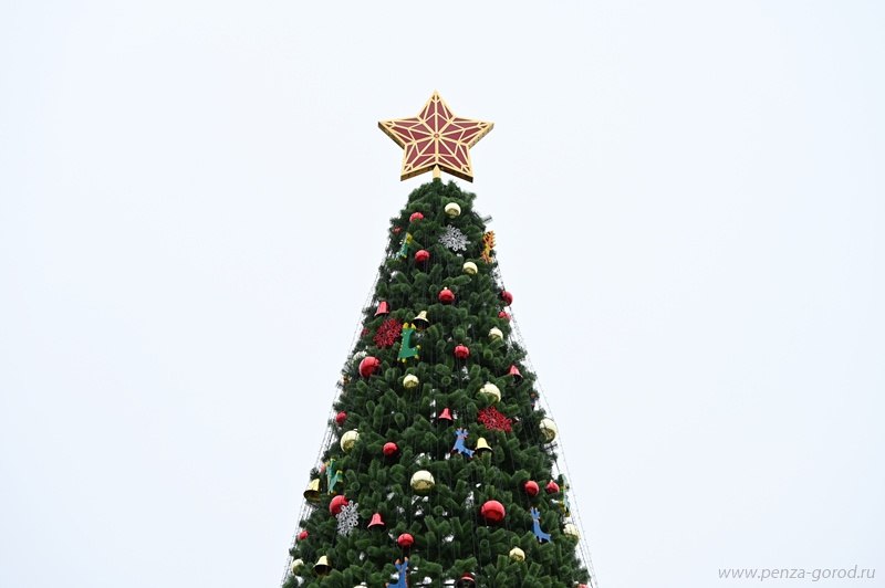 Олег Денисов сообщил о завершении установки новой главной городской елки Олег Денисов сообщил о завершении установки новой главной городской елки