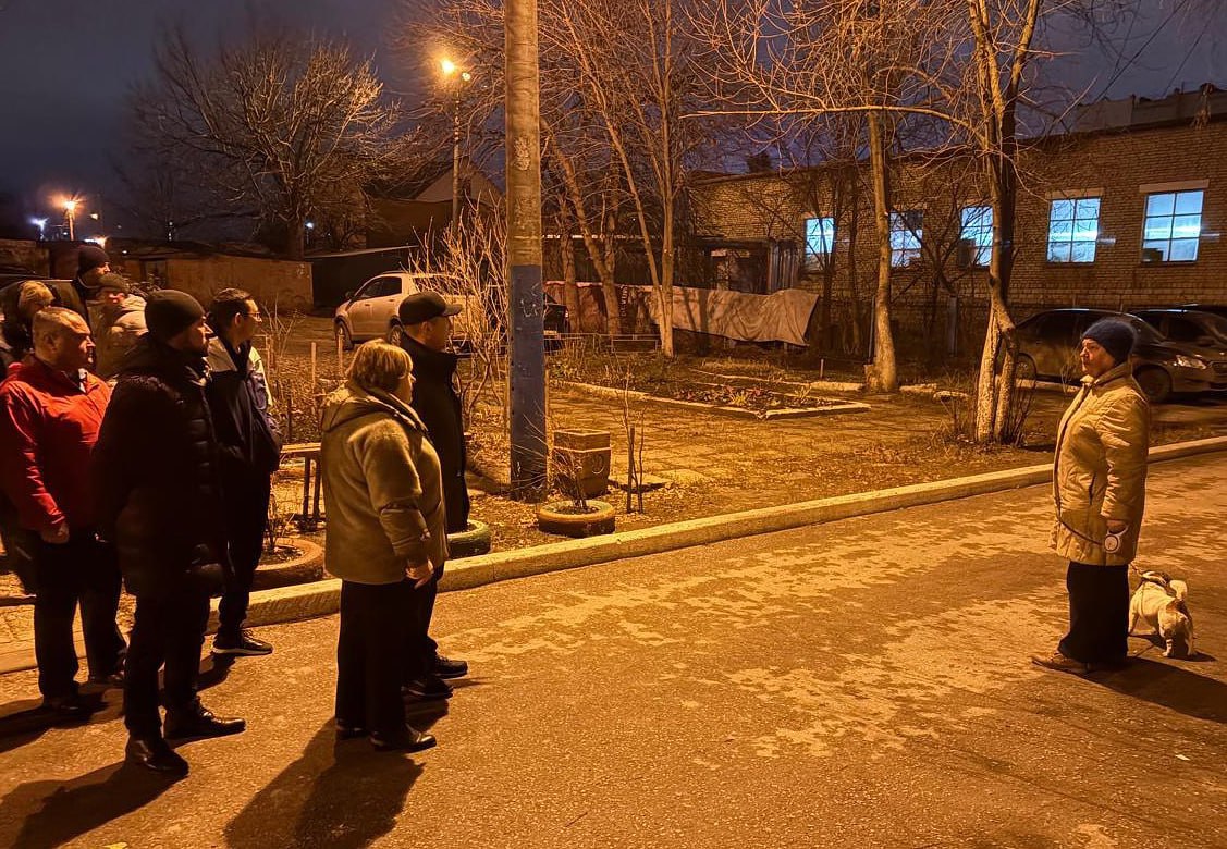 Олег Денисов: Утро понедельника начал с объезда Первомайского района Олег Денисов: Утро понедельника начал с объезда Первомайского района