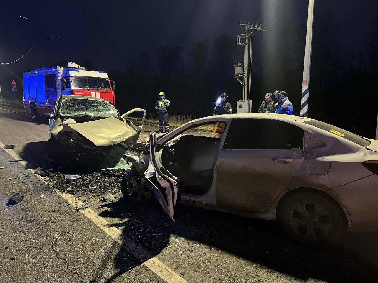 Сегодня рано утром в Нижнеломовском районе погибли три человека