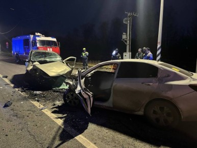 Сотрудники полиции устанавливают обстоятельства смертельного дорожно-транспортного происшествия в Нижнеломовском районе