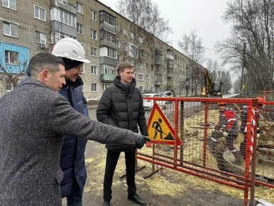 «Горводоканал» в рамках концессии продолжает работы по реконструкции водопровода на улице Пушанина