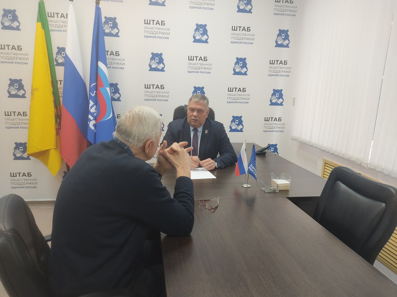 Алексей Марьин провел прием граждан