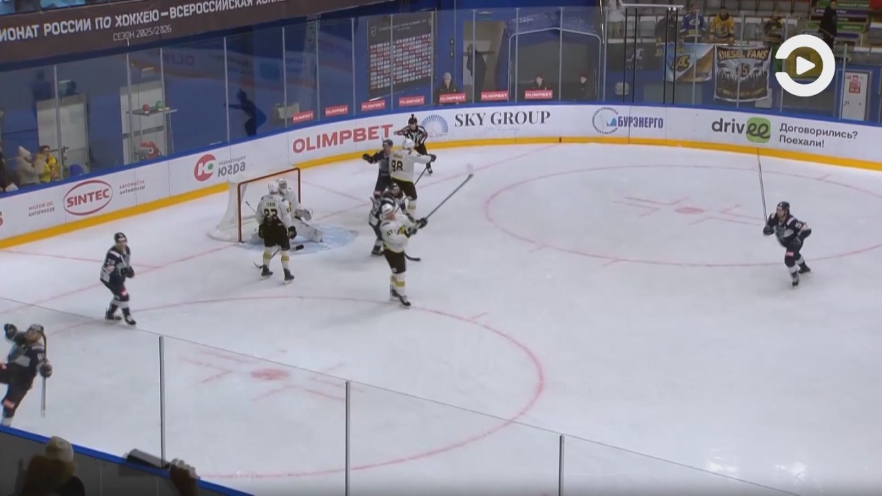 Пензенский «Дизель» в Ханты-Мансийске одержал победу над лидером ВХЛ