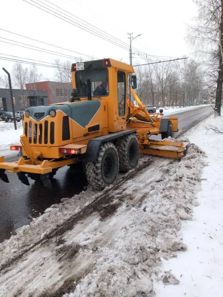 Пензавтодор продолжает свою работу в круглосуточном режиме