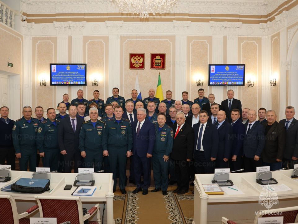 В Пензе подводят итоги работы РСЧС в Приволжском Федеральном округе за 2025 год