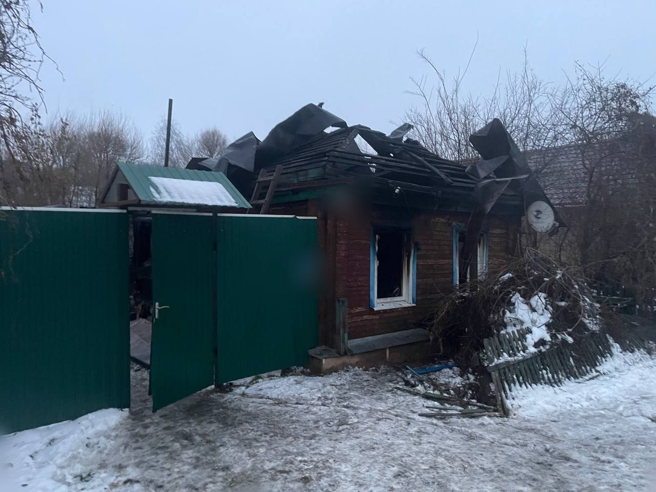 В Нижнеломовском районе следователи устанавливают обстоятельства смерти мужчины при пожаре