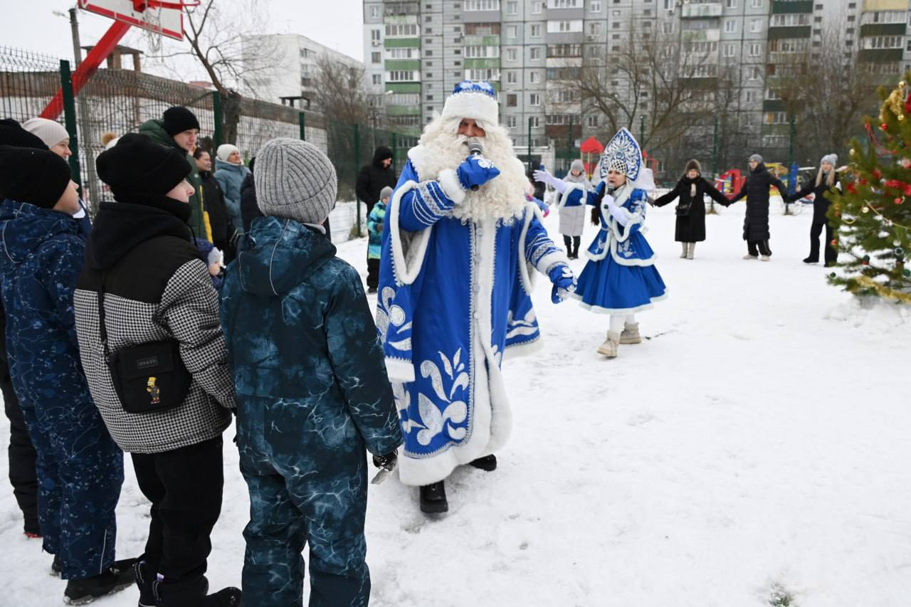 Олег Денисов: Новогодняя кампания пришла в пензенские дворы Олег Денисов: Новогодняя кампания пришла в пензенские дворы