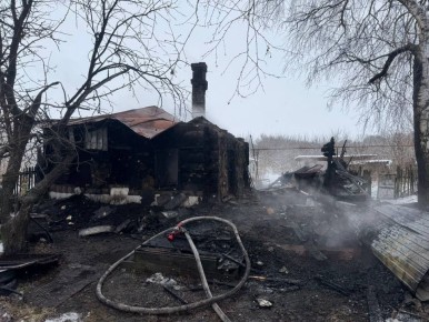 В Тамалинском районе проводится проверка по факту смерти мужчины в результате пожара
