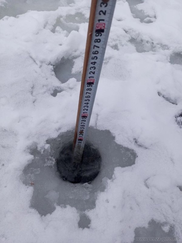 Пензенцев призвали быть осторожнее на льду Пензенцев призвали быть осторожнее на льду