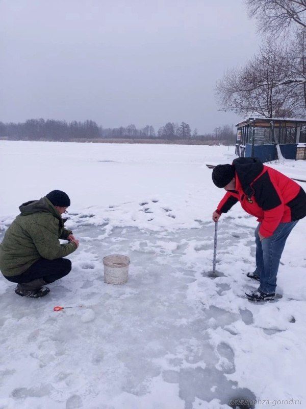 Пензенцев призвали быть осторожнее на льду