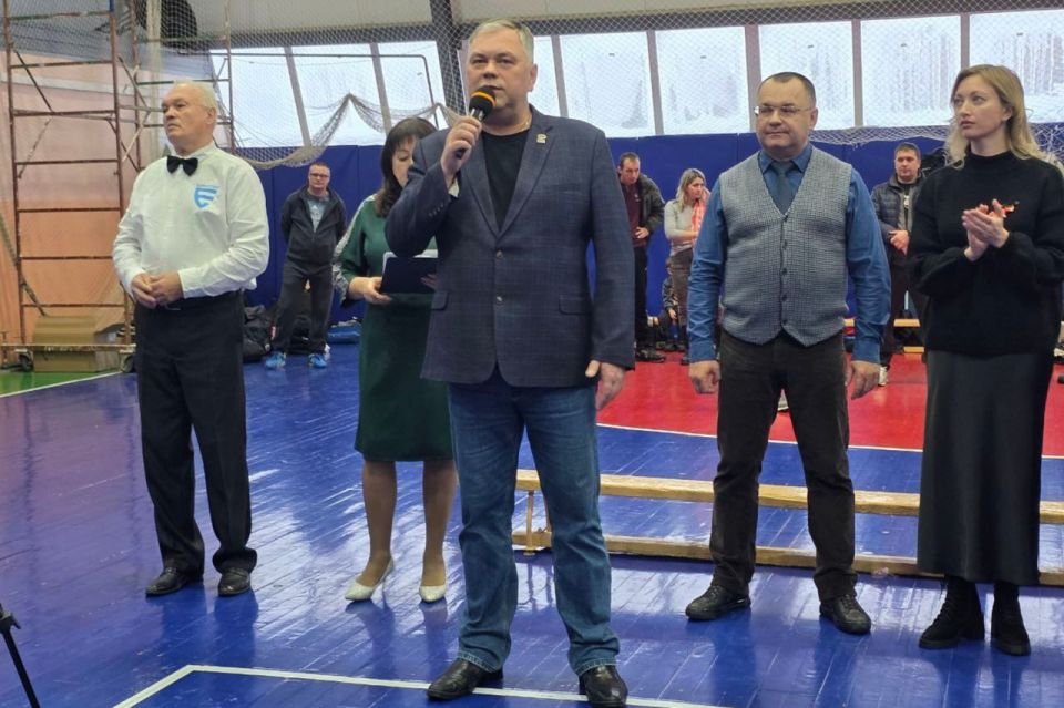 Алексей Марьин приветствовал участников турнира по боксу