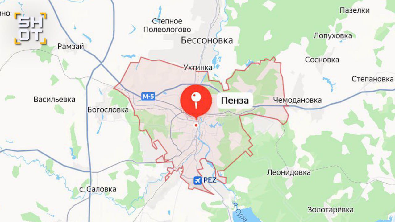 Несколько громких взрывов прогремело в небе над Пензой