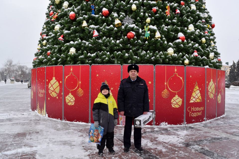 Начальник Пензенского линейного отдела МВД России на транспорте исполнил мечту 9-летнего мальчика