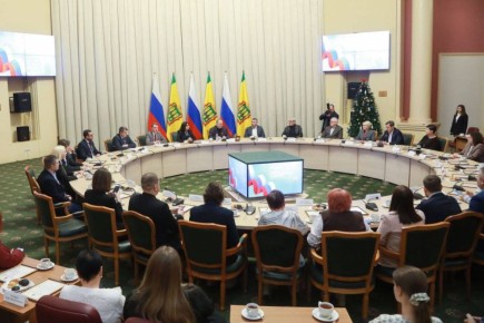 Олег Мельниченко: В День российской печати встретился с руководителями и сотрудниками средств массовой информации, мэтрами пензенской журналистики