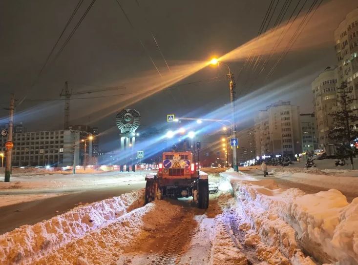 С начала года МБУ «Пензавтодор» вывезено тысяч кубометров снега С начала года МБУ «Пензавтодор» вывезено тысяч кубометров снега