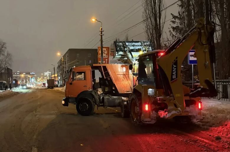С начала года МБУ «Пензавтодор» вывезено тысяч кубометров снега