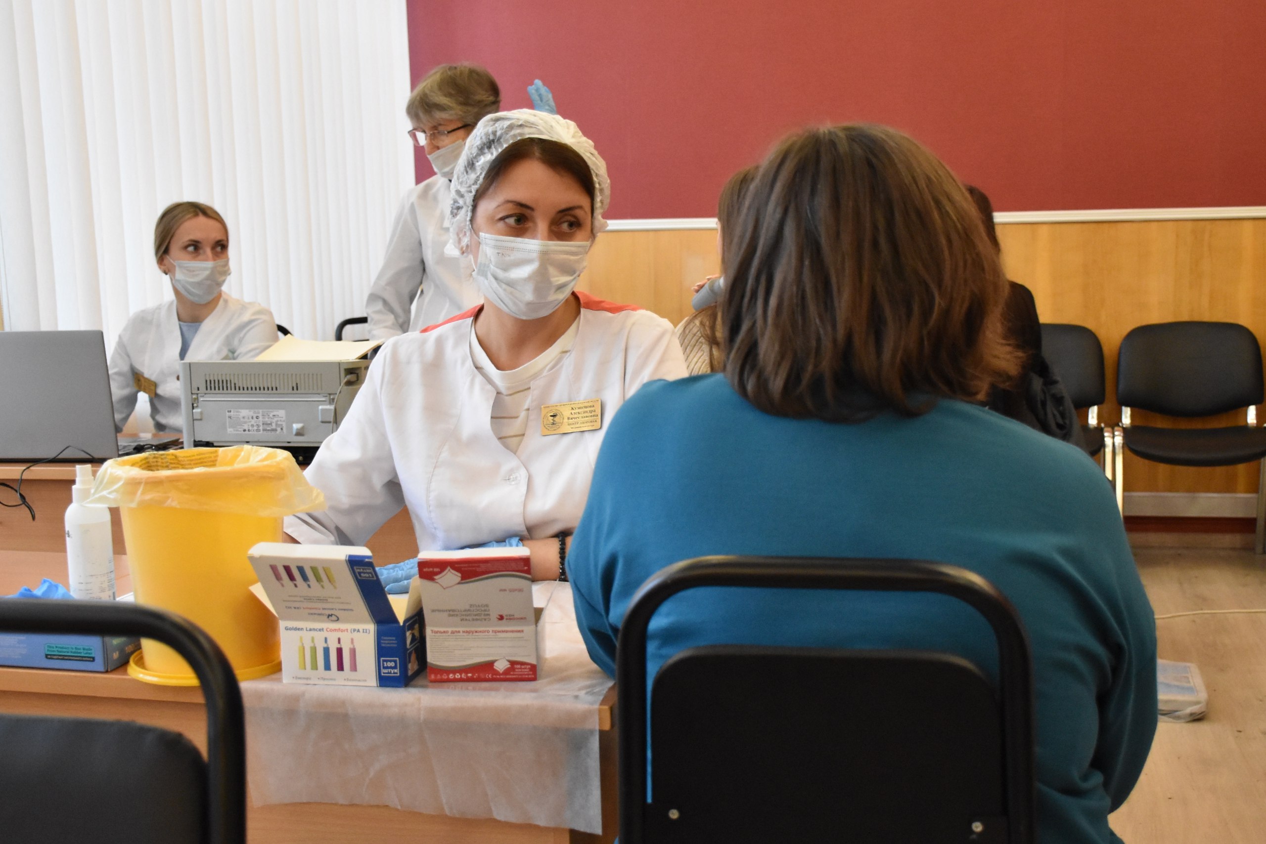 Олег Денисов: Более пятисот муниципальных служащих проверили свое здоровье на рабочем месте Олег Денисов: Более пятисот муниципальных служащих проверили свое здоровье на рабочем месте