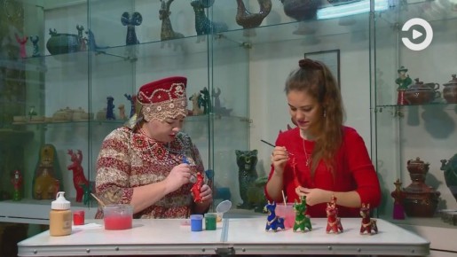 Сегодня посетим музей народного творчества и познакомимся поближе со знаменитыми абашевскими игрушками