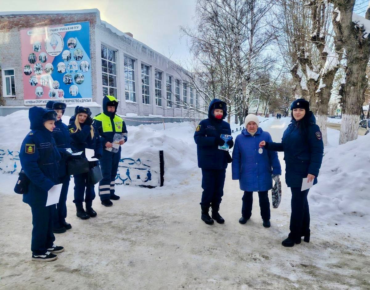 Госавтоинспекция Нижнеломовского района напоминает пешеходам о важности соблюдения ПДД
