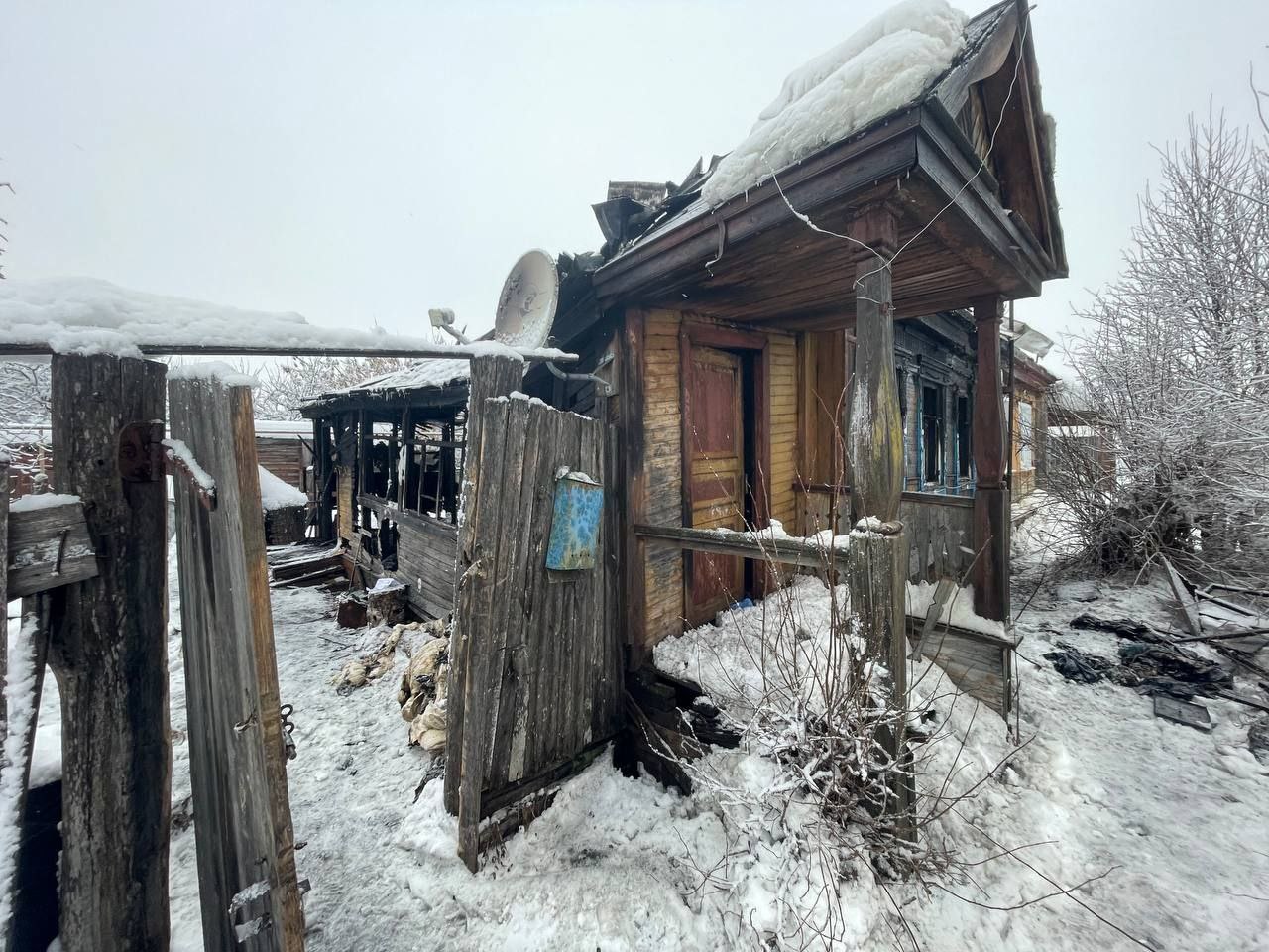 В Нижнеломовском районе проводится проверка по факту смерти двух человек в результате пожара