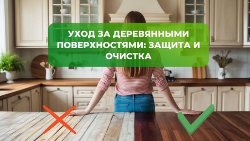 Как сохранить природную красоту деревянных поверхностей: советы по уходу